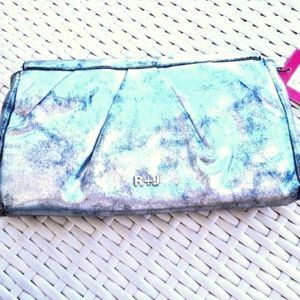 Silver Gunmetal  Clutch